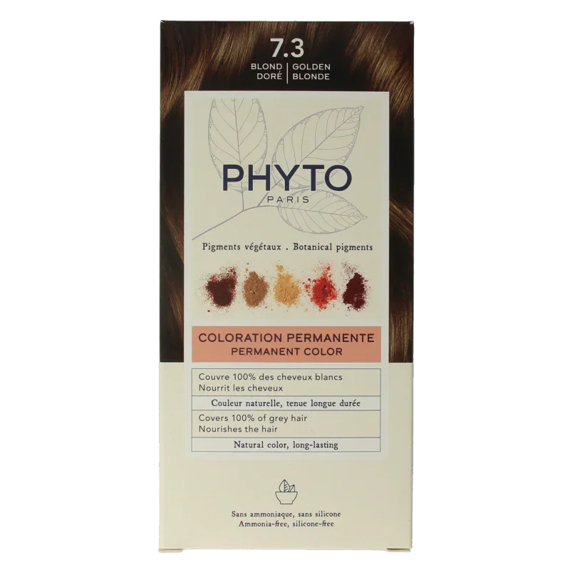 Phyto Paris Phytocolor blond dore 7.3 1 Stuks