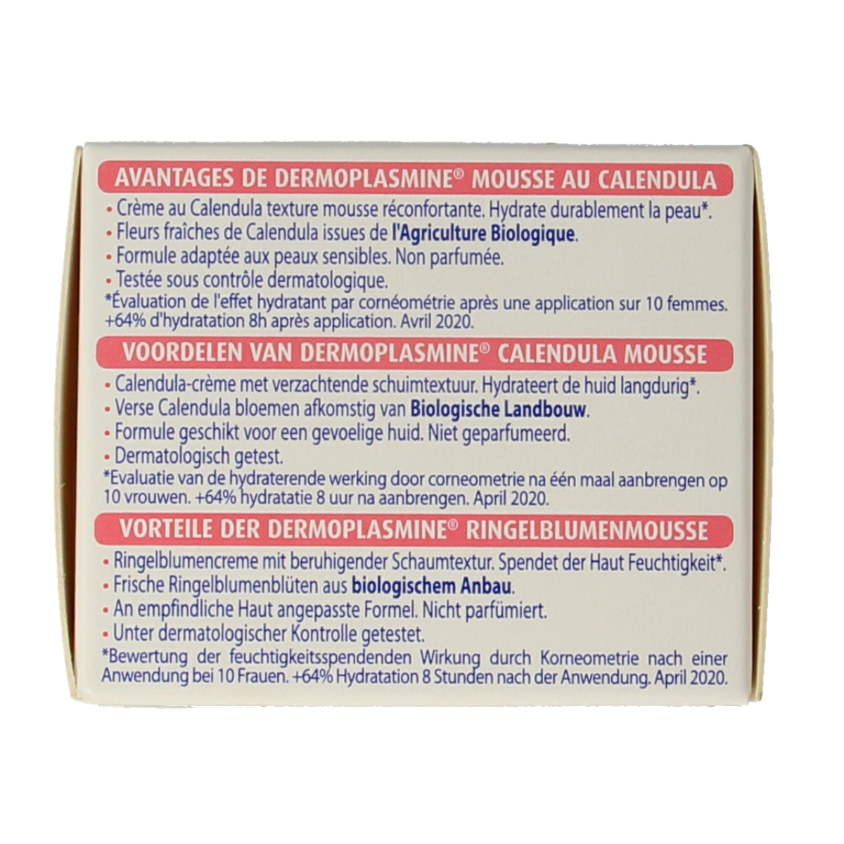 Boiron Dermoplasmine calendula mousse 20.00 Gram