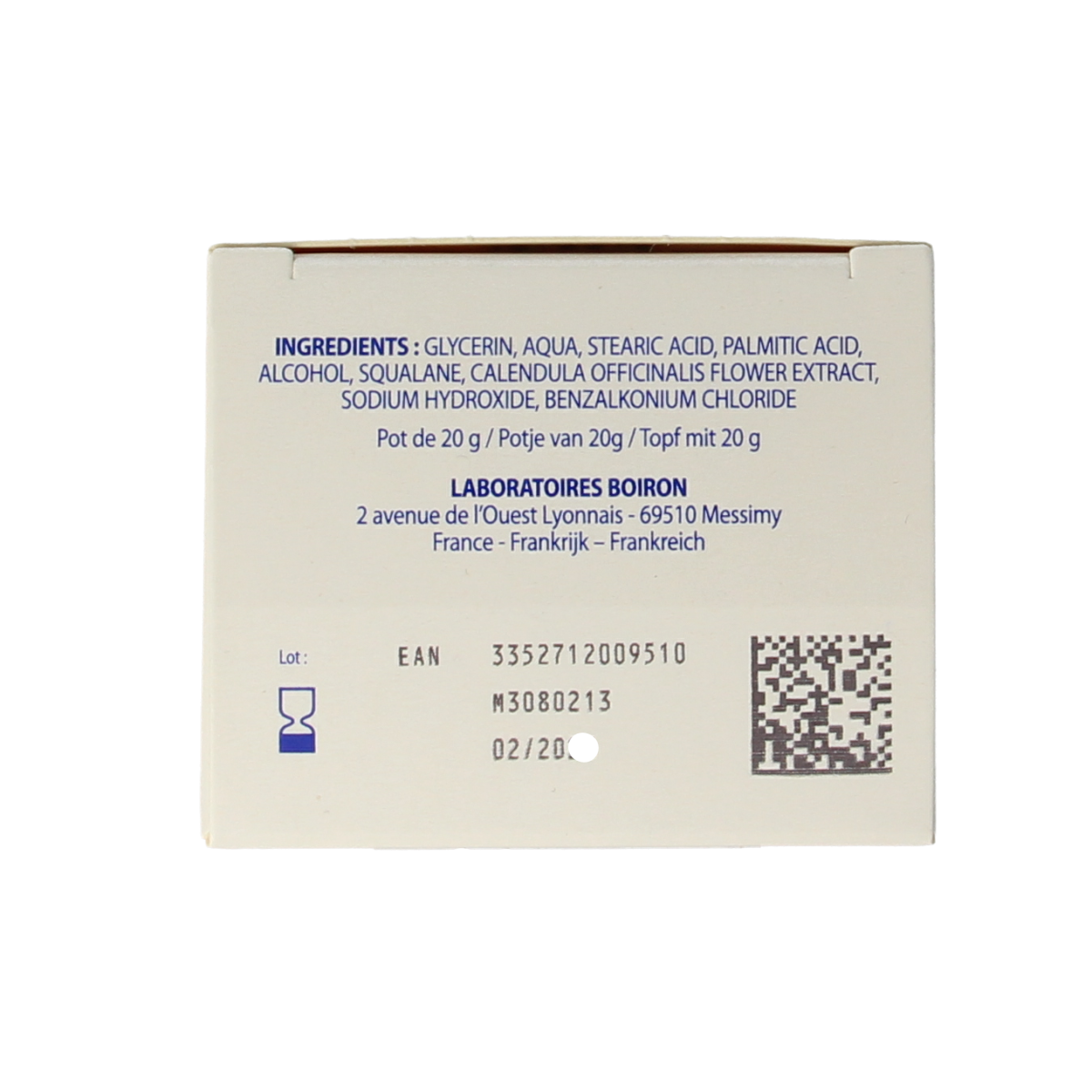 Boiron Dermoplasmine calendula mousse 20.00 Gram