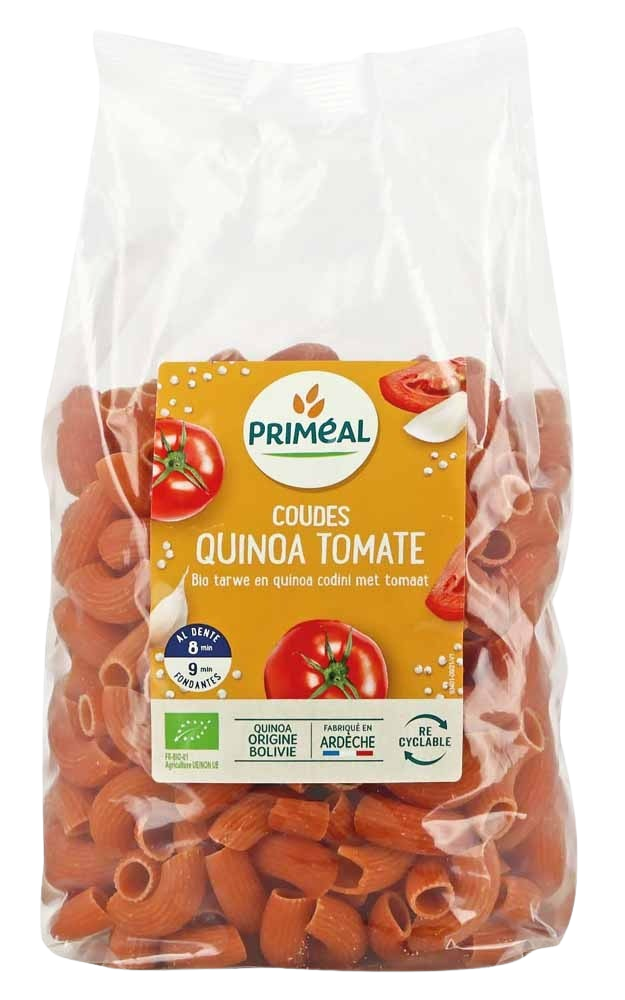 Primeal Organic codini tarwe quinoa tomaat bio 500 Gram