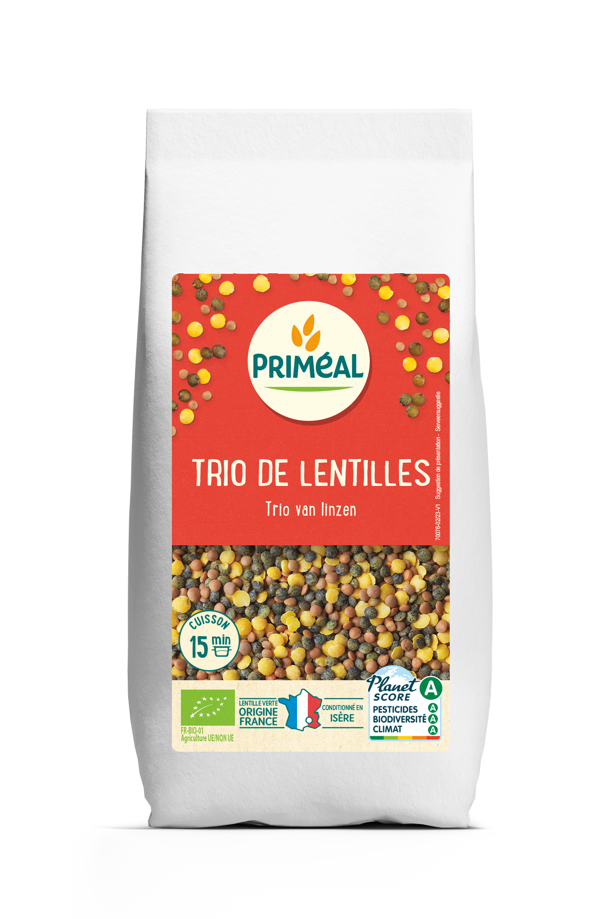 Primeal Linzen trio bio 500.00 Gram