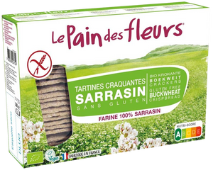Galletas crujientes de trigo sarraceno sin gluten bio Pain Des Fleurs 300.00 Gramos