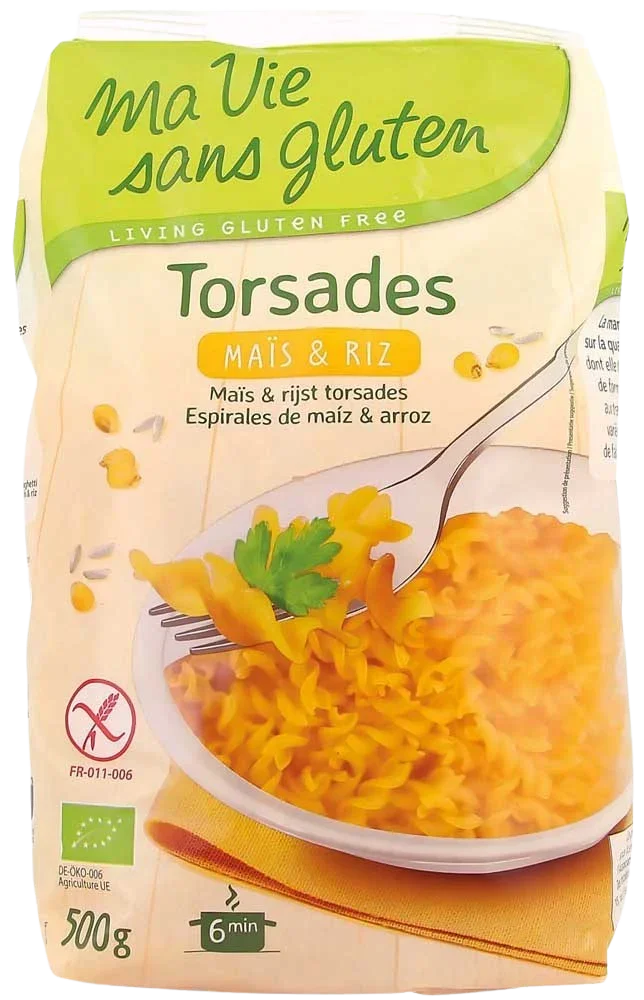 Ma Vie Sans Rijst/mais spirelli glutenvrij bio 500 Gram