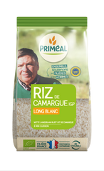 Primeal Witte langgraan rijst camargue bio 1 Kilogram