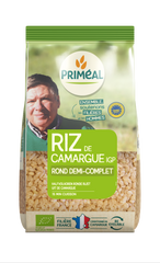 Primeal Halfvolkoren ronde rijst camargue bio 1 Kilogram