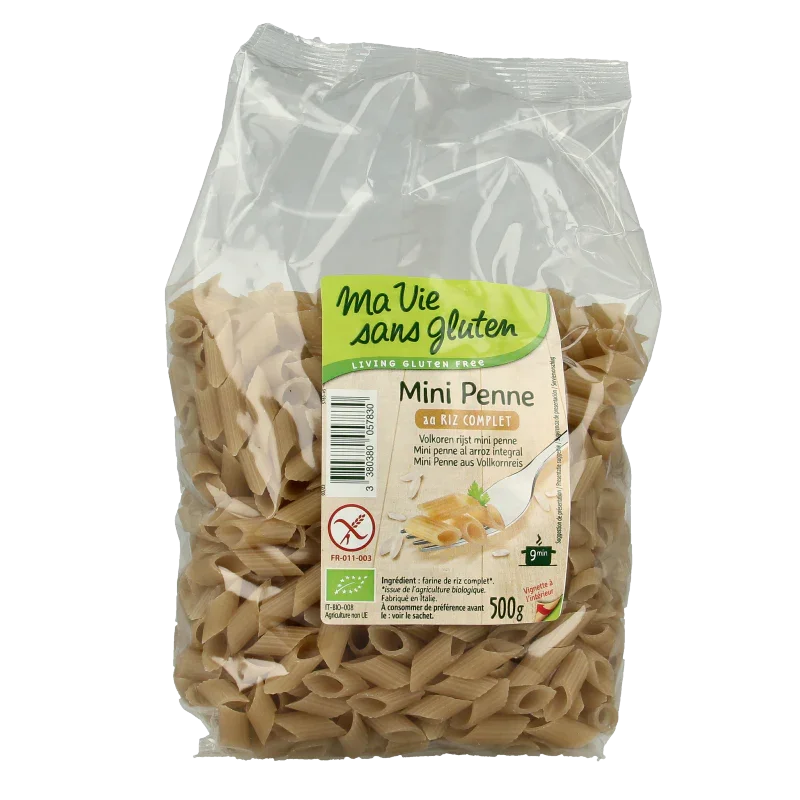Ma Vie Sans Penne mini volkoren glutenvrij bio 500 Gram