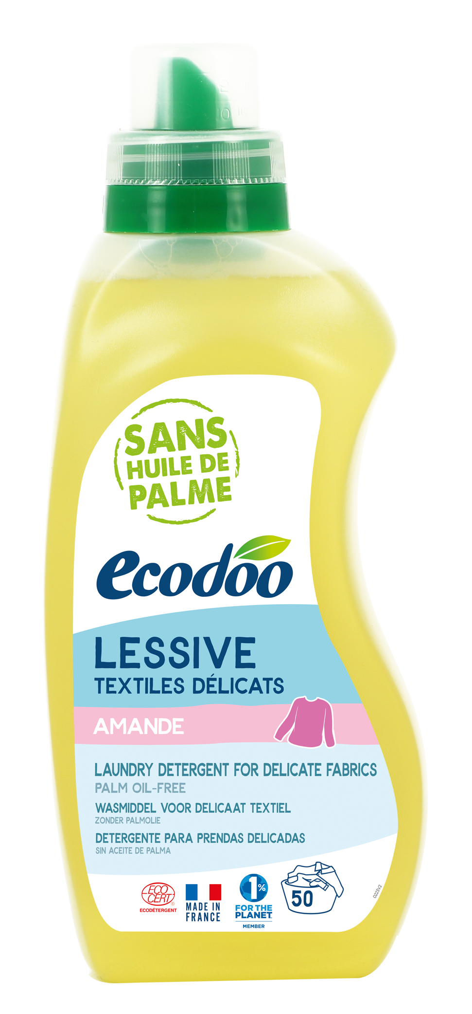 Ecodoo Wasmiddel delicate stof bio 750 Milliliter