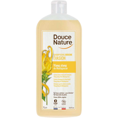 Douce Nature Douchegel & shampoo ylang ylang ontspannend bio 1.00 Liter