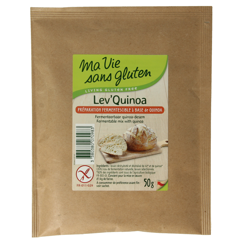 Ma Vie Sans Zuurdesem quinoa glutenvrij 50 Gram