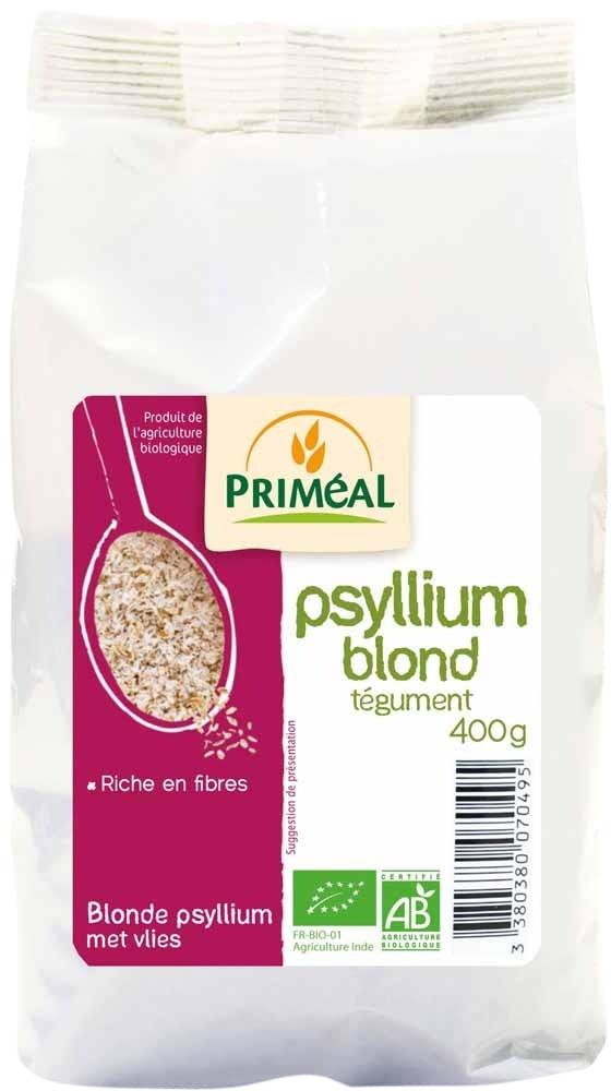 Primeal Blonde psyllium met vlies bio 400 Gram