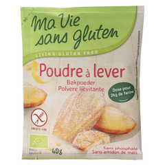 Ma Vie Sans Bakpoeder glutenvrij bio 40 Gram