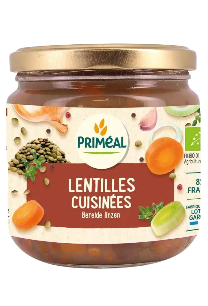 Primeal Bereide linzen bio 400 Gram