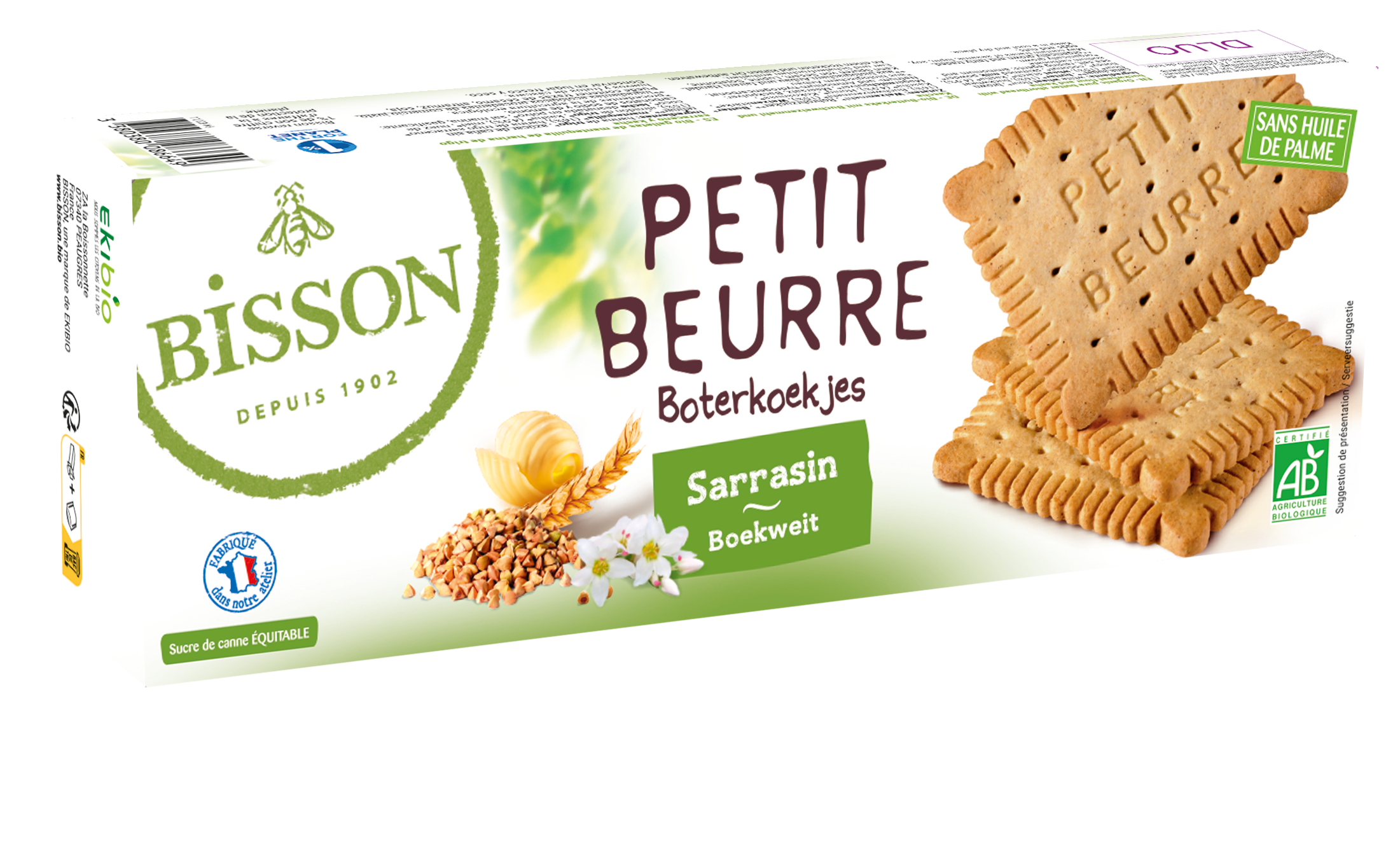 Bisson Biscuitjes boekweit bio 150.00 Gram