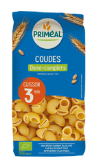 Primeal Coudes halfvolkoren snelkook 3 minuten bio 500 Gram