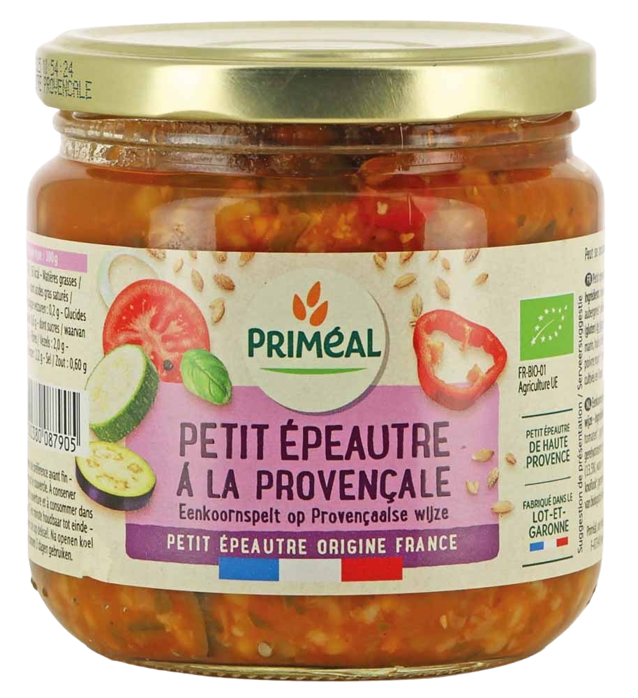 Primeal Eenkoornspelt provencaals uit Frankrijk eco bio 400 Gram