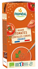 Primeal Soep tomaat rode linzen bio 330.00 Milliliter