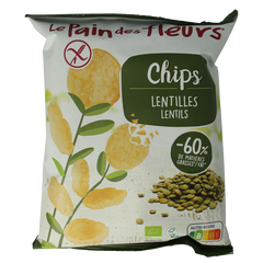 Pain Des Fleurs Chips met linzen bio 50 Gram