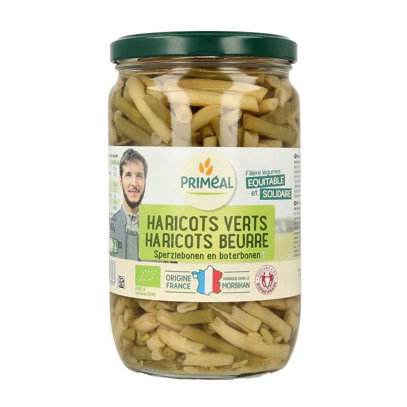 Primeal Sperziebonen en boterbonen uit Frankrijk bio 660 Gram