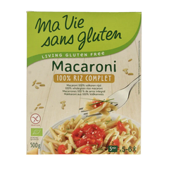 Ma Vie Sans Macaroni van volkoren rijst glutenvrij bio 500 Gram
