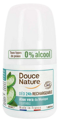 Douce Nature Deodorant roll on aloe hervulbaar 50 Gram