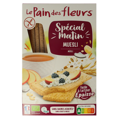 Pain Des Fleurs Special matin muesli ontbijtcrackers bio 230 Gram