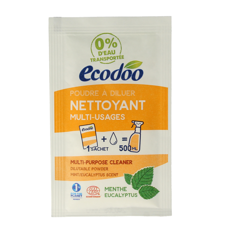 Ecodoo Allesreiniger poeder oplosbaar eco 10 Gram