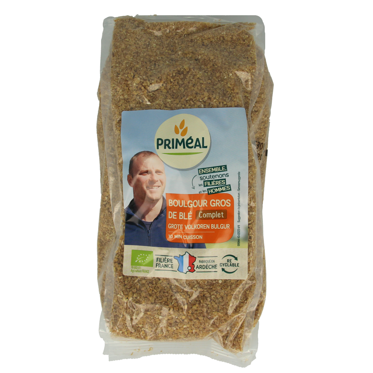 Primeal Bulgur volkoren bio 1.00 Kilogram