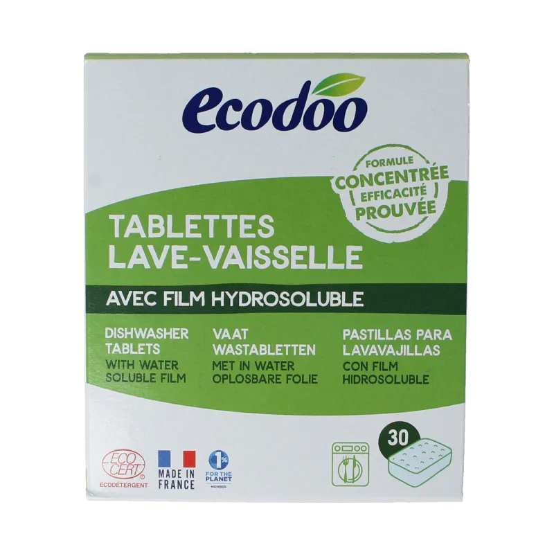 Ecodoo Vaatwasmachine tabletten 30 Stuks