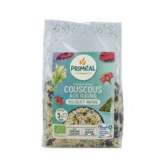 Primeal Couscous met blauwe bloemen bio 300.00 Gram
