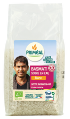 Primeal Witte basmati rijst bio 1 Kilogram