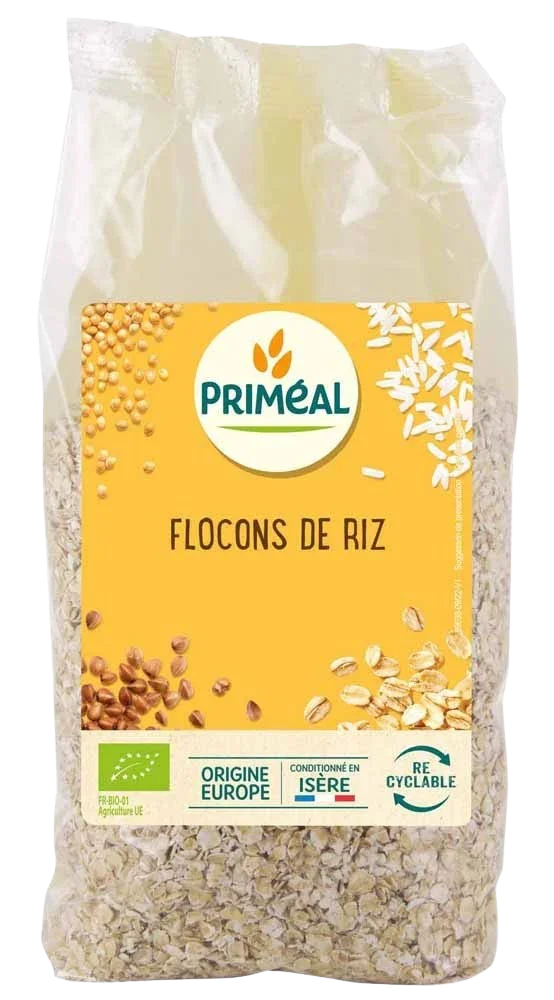 Primeal Rijstvlokken bio 500 Gram