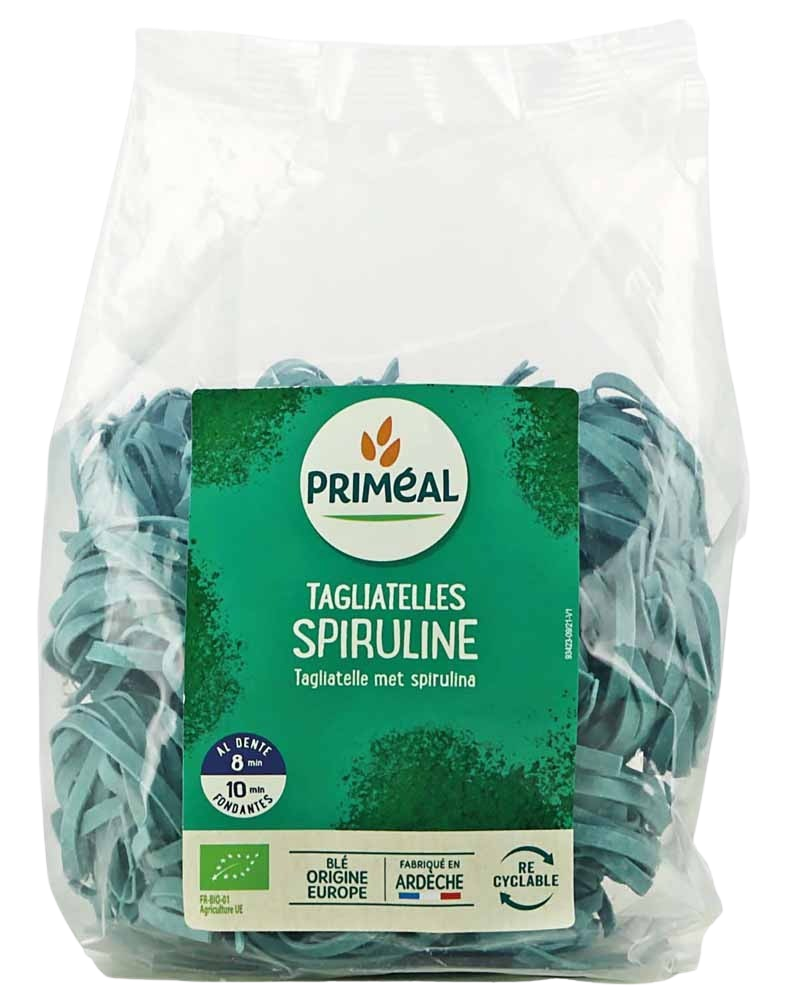 Primeal Tagliatelle spirulina bio 250 Gram