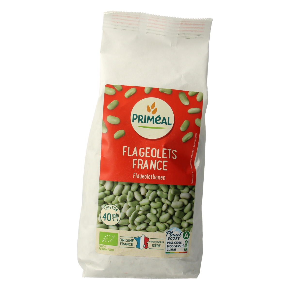 Primeal Flageoletbonen bio 500.00 Gram