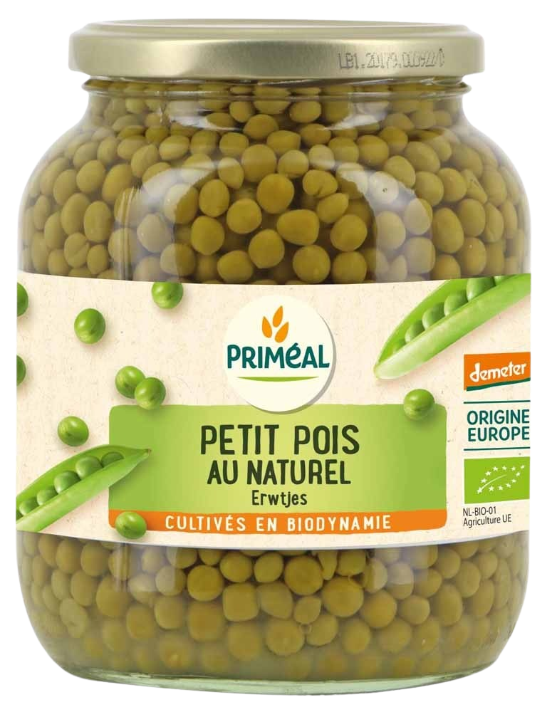 Primeal Doperwten bio 680 Gram