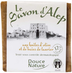 Douce Nature Zeep Aleppo blok 12% bio 200 Gram