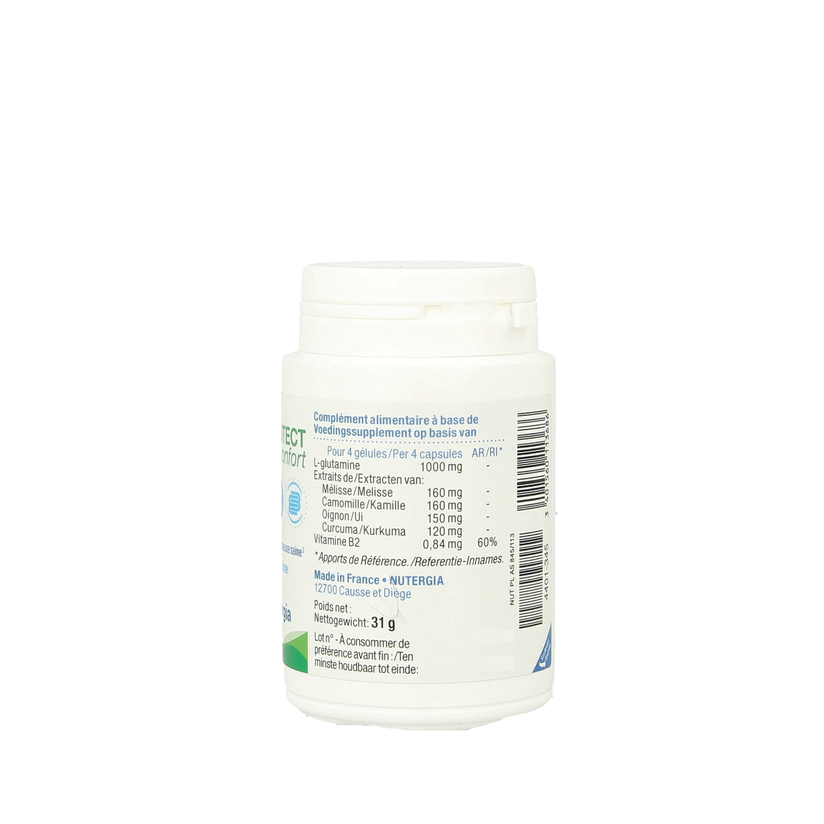 Nutergia Ergyprotect confort 60.00 Capsules