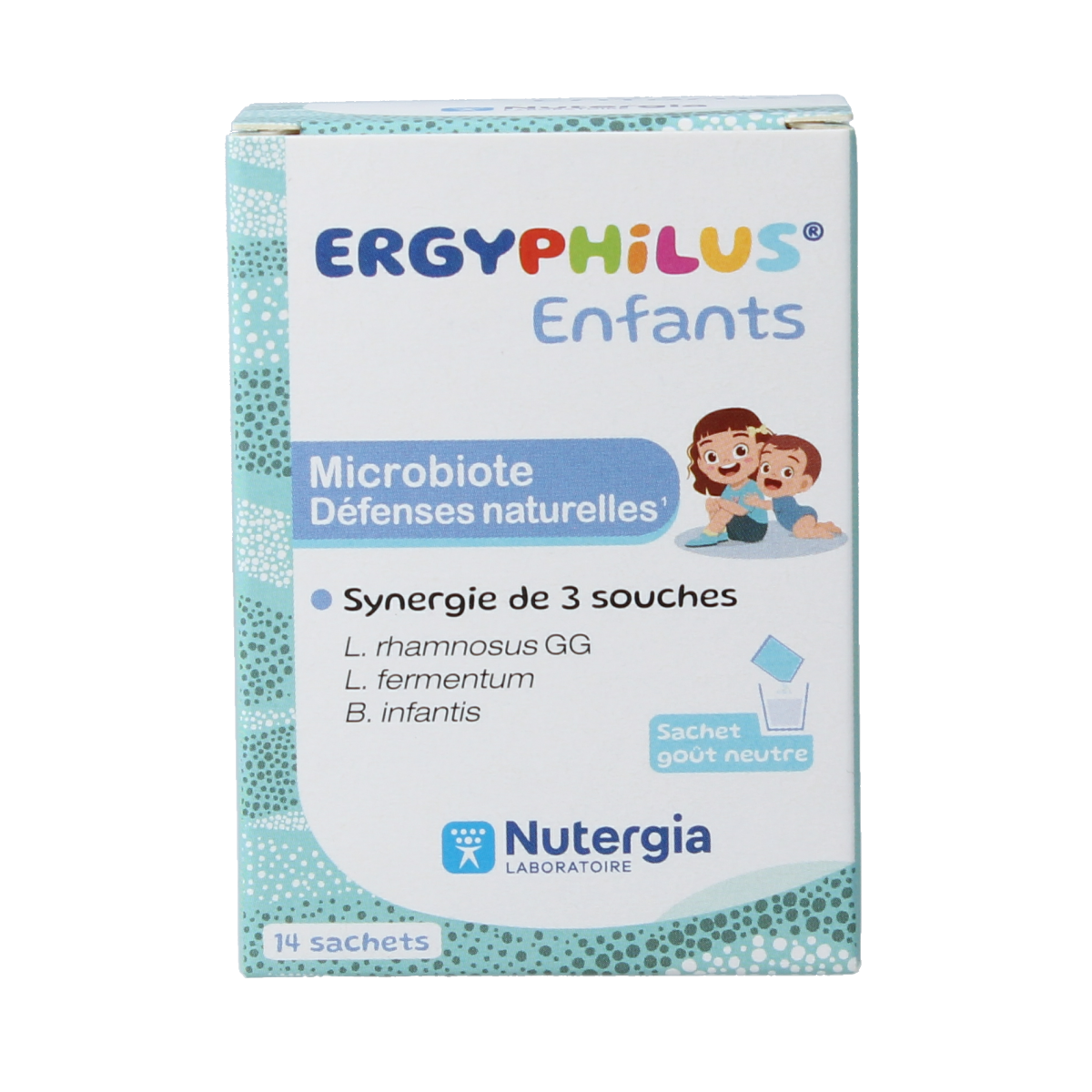 Nutergia Ergyphilus kinderen enfants 14.00 Sachets