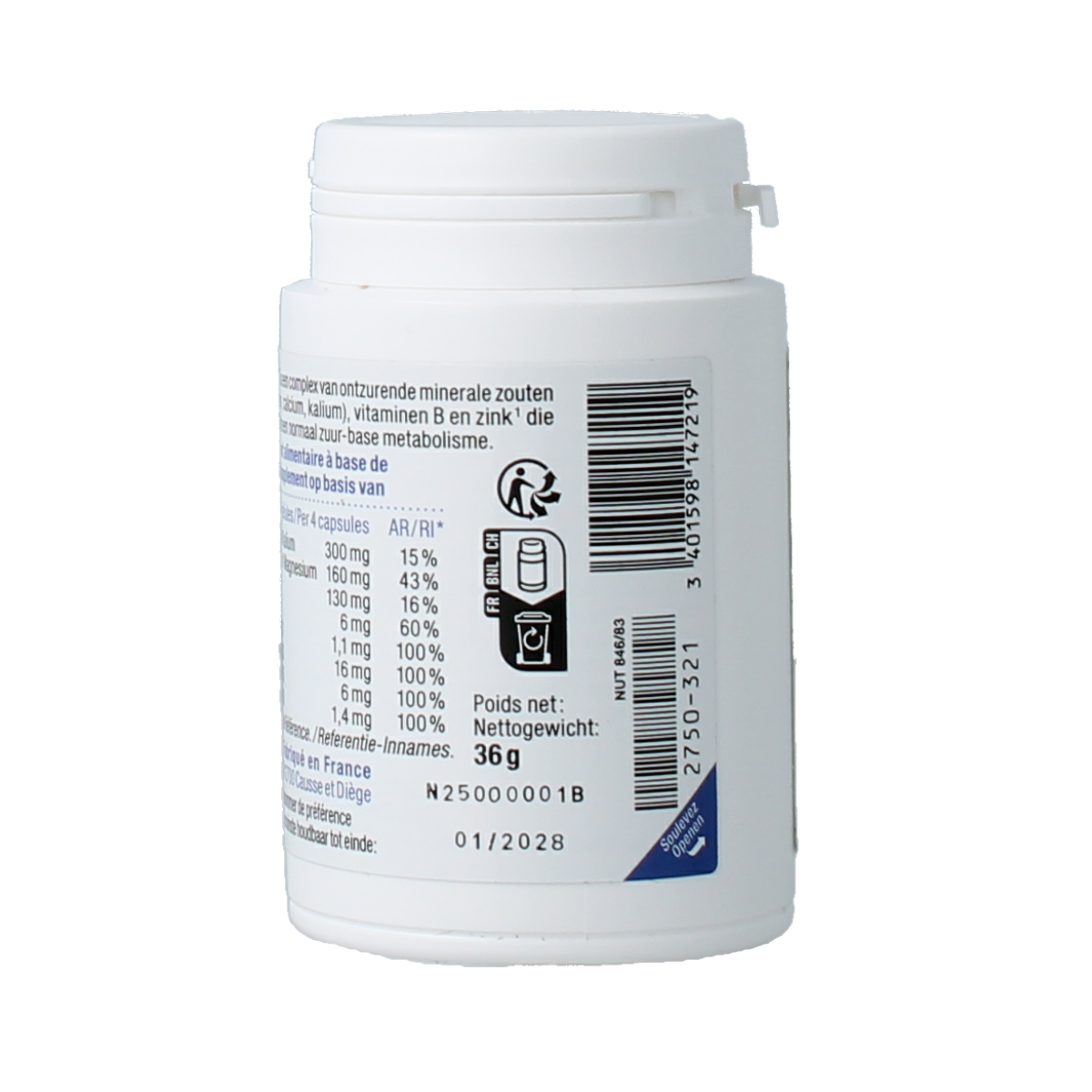 Nutergia Ergybase 60.00 Capsules