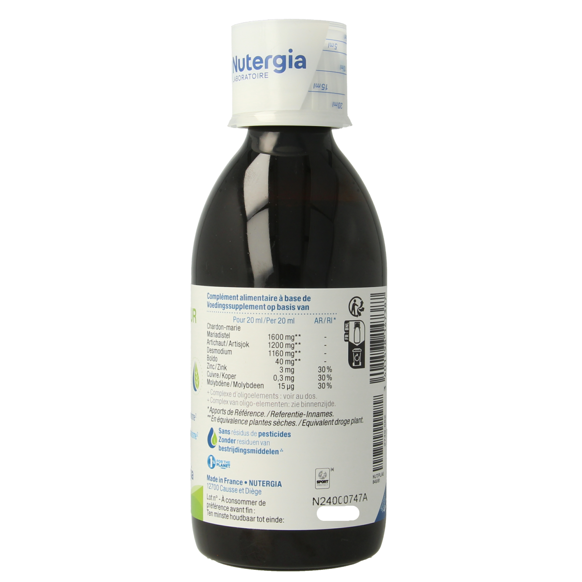 Nutergia Ergyepur 250.00 Milliliter