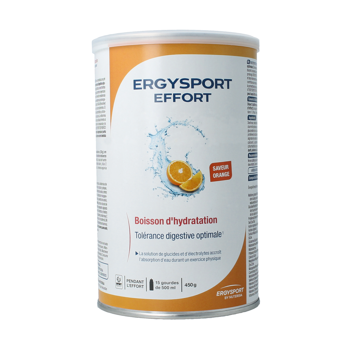Nutergia Ergysport effort sinaasappel 450.00 Gram