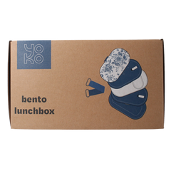 Yoko Lunchbox toile de joy blue 1200ml 1 Stuks