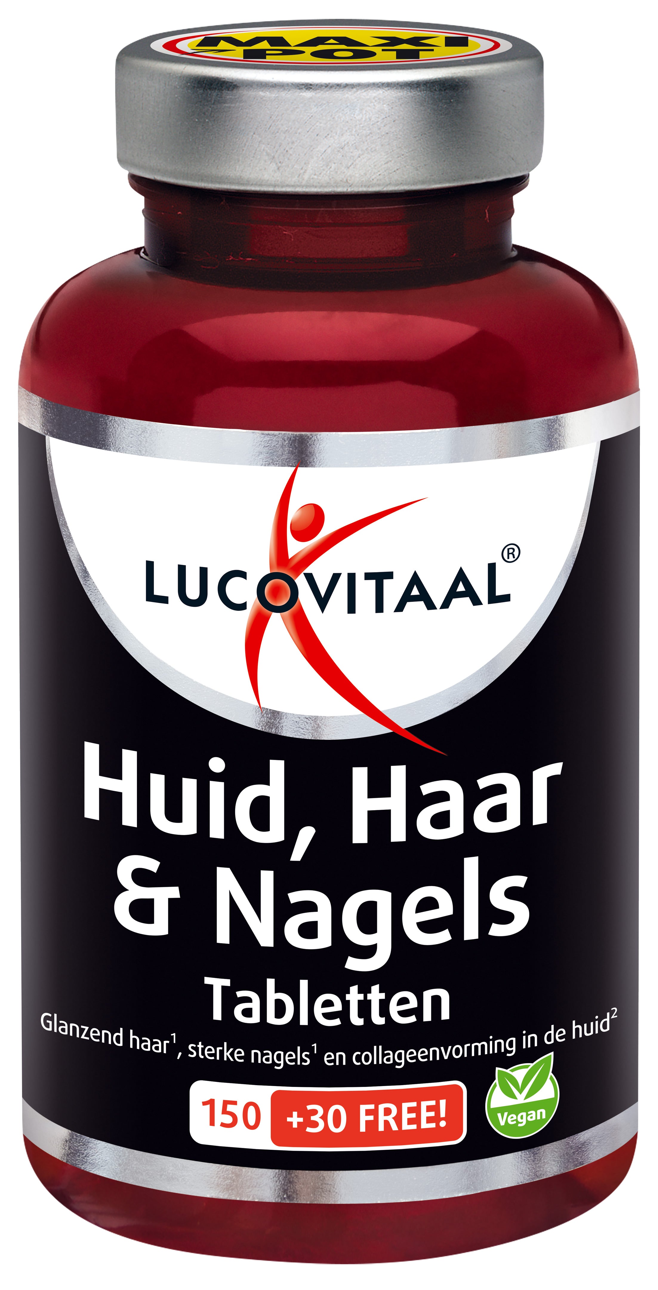 Lucovitaal Huid, Haar & Nagels 180.00 Tabletten