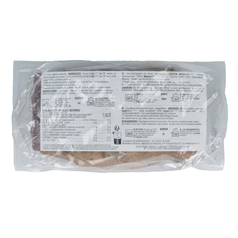 Langelus Camusettes met olijven bio 2 Stuks