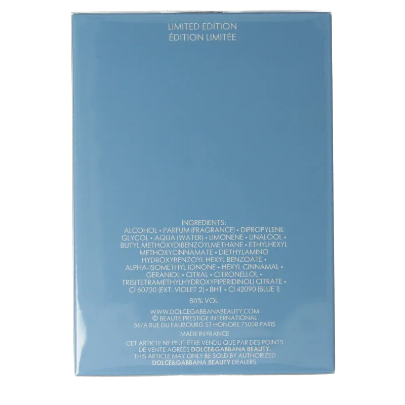Dolce & Gabbana Light blue love is love men eau de toilette  75 Milliliter