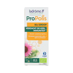 Ladrome Propolis kruidenborstsiroop suikervrij bio 150.00 Milliliter