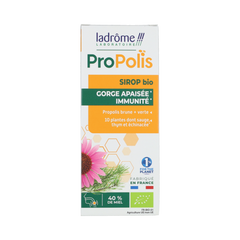 Ladrome Propolis kruidenborstsiroop suikervrij bio 150.00 Milliliter