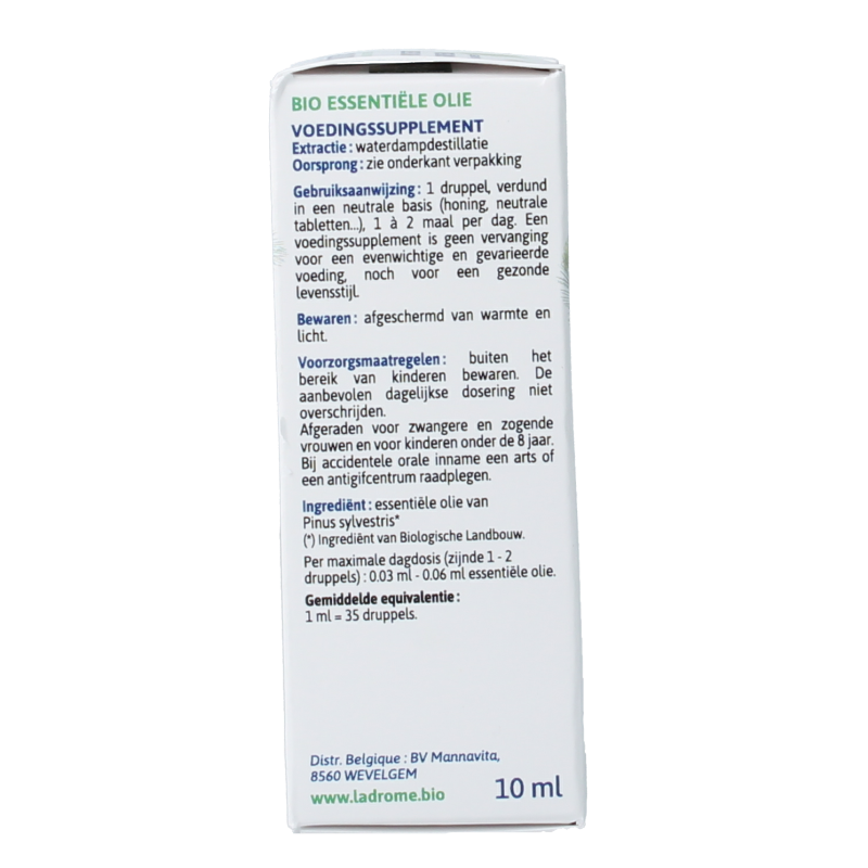 Ladrome Den olie bio 10 Milliliter