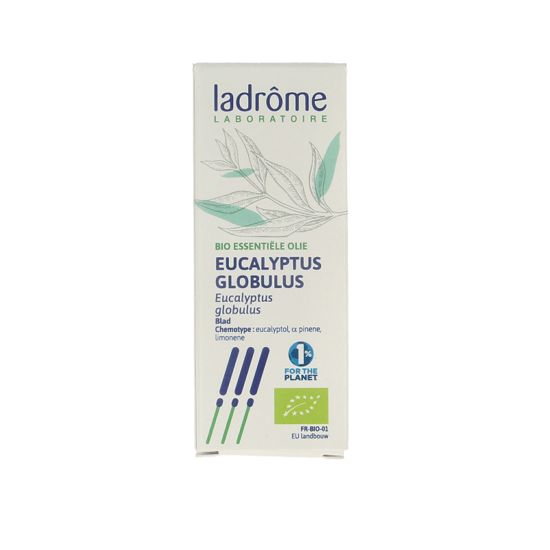 Ladrome Eucalyptus globulus olie bio 10 Milliliter