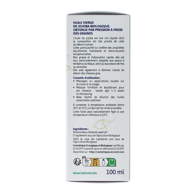 Ladrome Jojobaolie 100 Milliliter