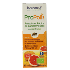 Ladrome Propolis pompelmoes pit concentraat bio 50.00 Milliliter